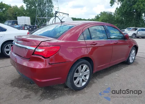 2013 Chrysler 200 Touring from USA, damaged, VIN 1C3CCBBB6DN549374